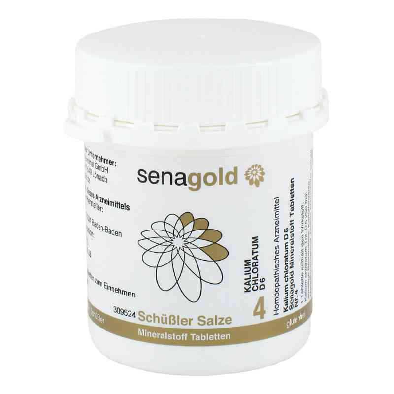 Biochemie Senagold 4 Kalium chloratum D6 Tabletten 400 stk von Senagold Naturheilmittel GmbH PZN 06827410
