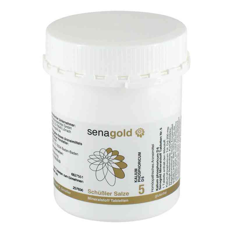 Biochemie Senagold 5 Kalium phosphoricum D6 Tabletten 1000 stk von Senagold Naturheilmittel GmbH PZN 06827551