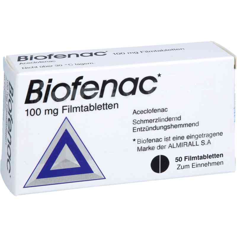 Biofenac 100 Mg Filmtabletten 50 stk von kohlpharma GmbH PZN 18255781