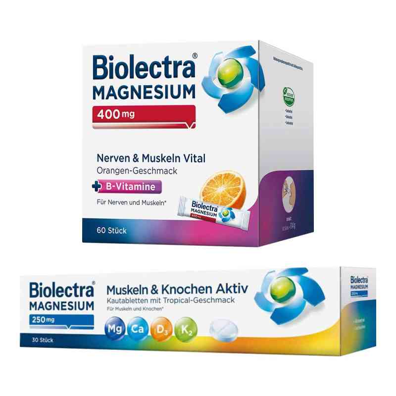 Biolectra Magnesium Nerven & Muskeln Vital + Kautabletten 1 Set von HERMES Arzneimittel GmbH PZN 08106664