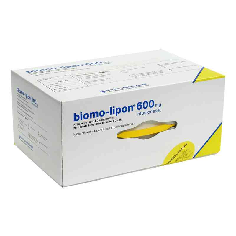 Biomo Lipon 600 mg Infusionsset Ampullen 5 stk von biomo pharma GmbH PZN 07463631
