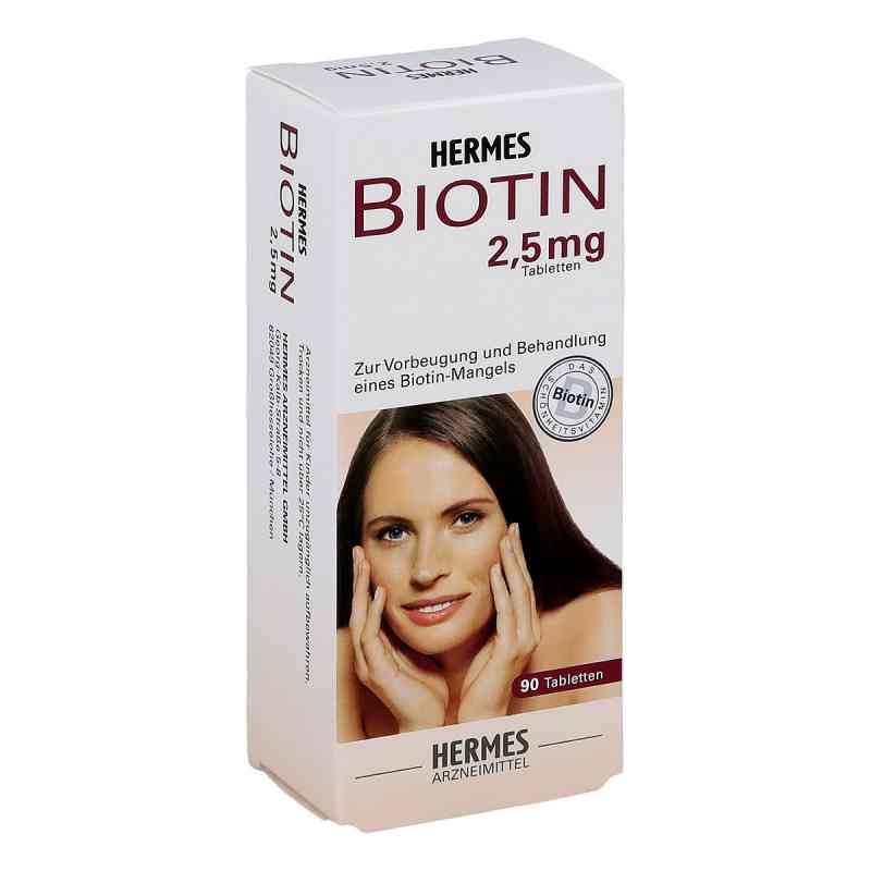 Biotin Hermes 2,5 mg Tabletten 90 stk von HERMES Arzneimittel GmbH PZN 08999552