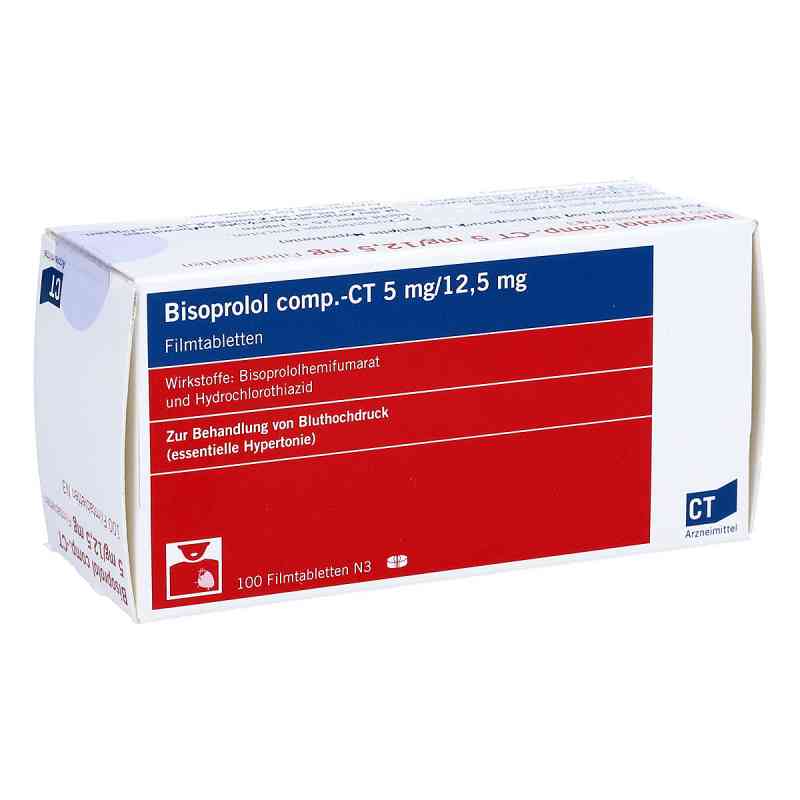 Bisoprolol comp.-CT 5mg/12,5mg 100 stk von AbZ Pharma GmbH PZN 00378081