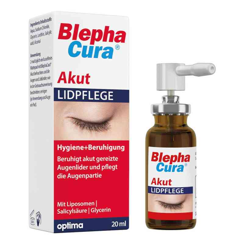 Blephacura Akut Spray 20 ml von OPTIMA Pharmazeutische GmbH PZN 14036728