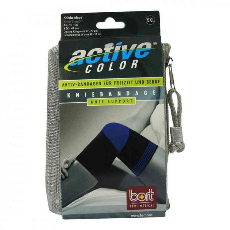 Bort Activecolor Kniebandage xx-large schwarz 1 stk von Bort GmbH PZN 00238776