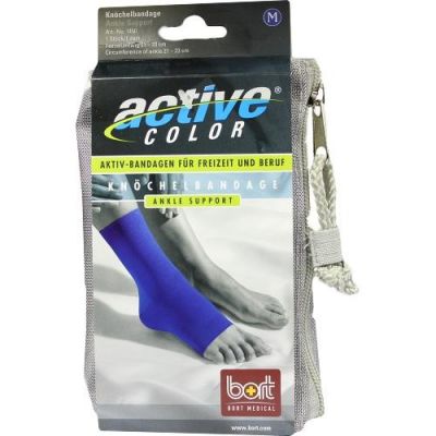 Bort Activecolor Knöchelbandage medium blau 1 stk von Bort GmbH PZN 06914818