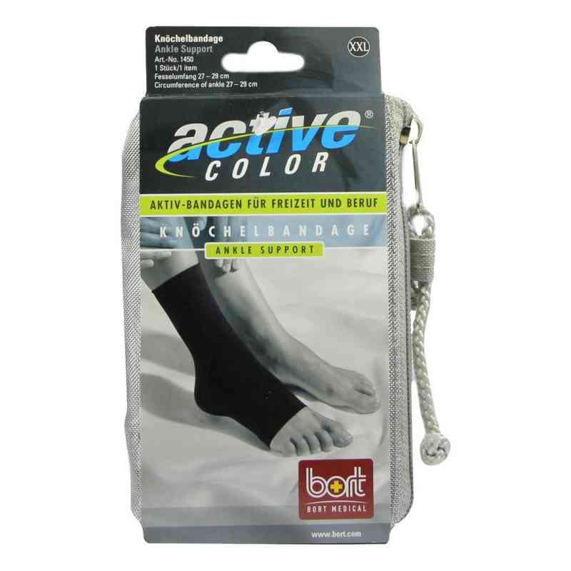 Bort Activecolor Knöchelbandage xx-large schwarz 1 stk von Bort GmbH PZN 00238807