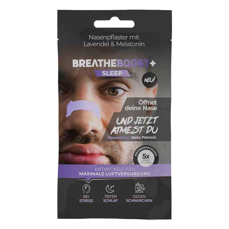 Breatheboost+ Sleep Nasenpflaster mit Lavendel/Melatonin Probese 5 stk von AW Products GmbH PZN 08105763