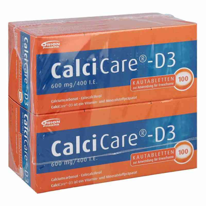 CalciCare-D3 600mg/400 internationale Einheiten 200 stk von Orion Pharma GmbH Marketing PZN 02058162