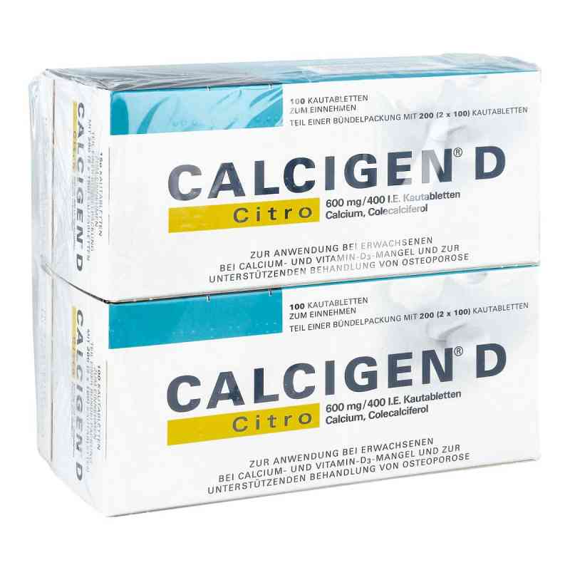 CALCIGEN D Citro 600mg/400 internationale Einheiten 200 stk von Cooper Consumer Health Deutschland GmbH PZN 06893714