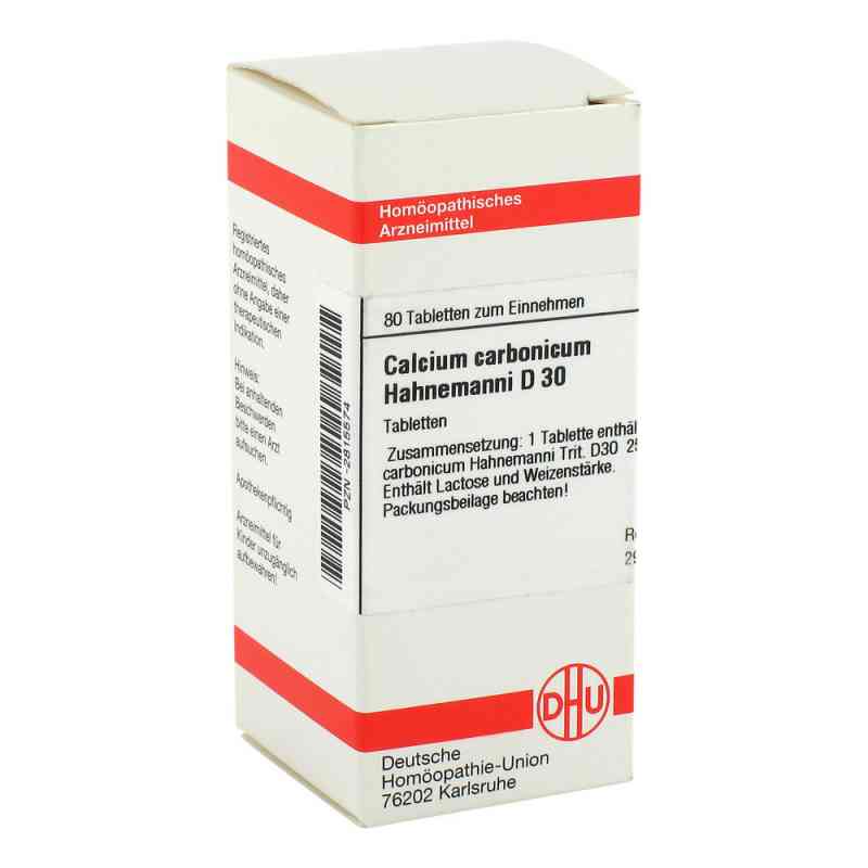 Calcium Carbonicum D30 Tabletten Hahnemanni 80 stk von DHU-Arzneimittel GmbH & Co. KG PZN 02815574