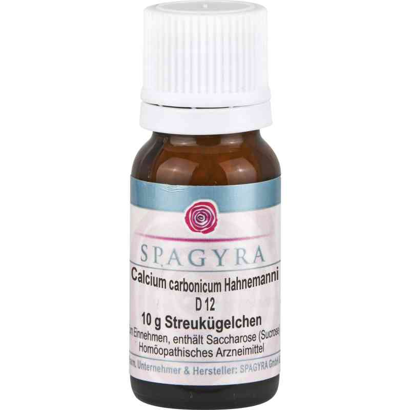 Calcium Carbonicum Hahnemanni D12 Globuli 10 g von Spagyra GmbH & Co KG PZN 11187409