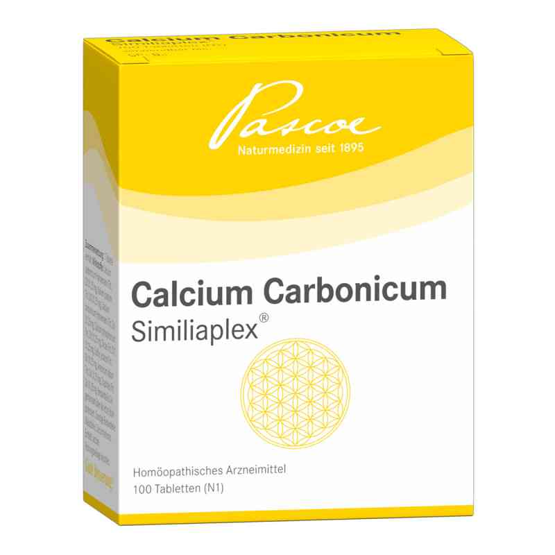 Calcium Carbonicum Similiaplex Tabletten 100 stk von Pascoe pharmazeutische Präparate GmbH PZN 00278698