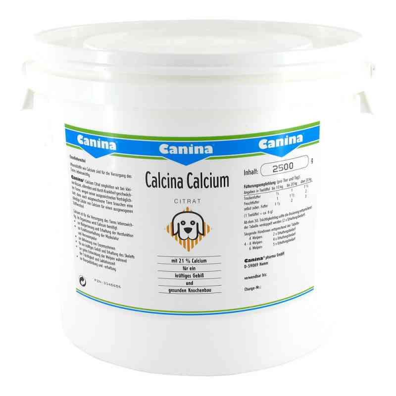 Calcium Citrat veterinär Pulver 2500 g von Canina pharma GmbH PZN 03345656