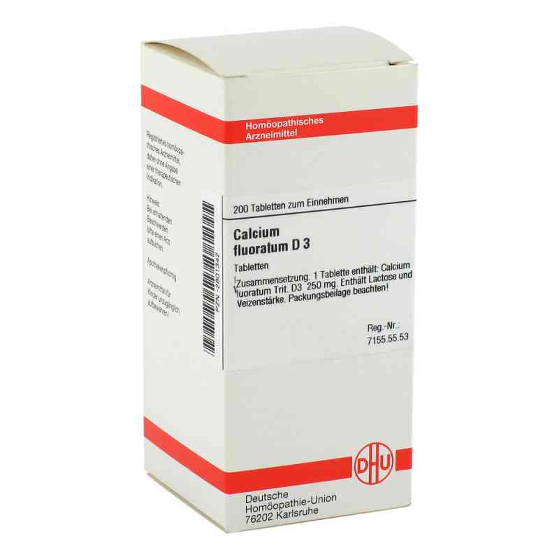 Calcium Fluoratum D3 Tabletten 200 stk von DHU-Arzneimittel GmbH & Co. KG PZN 02801342