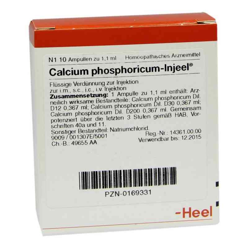 Calcium Phosphoricum Injeel Ampullen 10 stk von Biologische Heilmittel Heel GmbH PZN 00169331