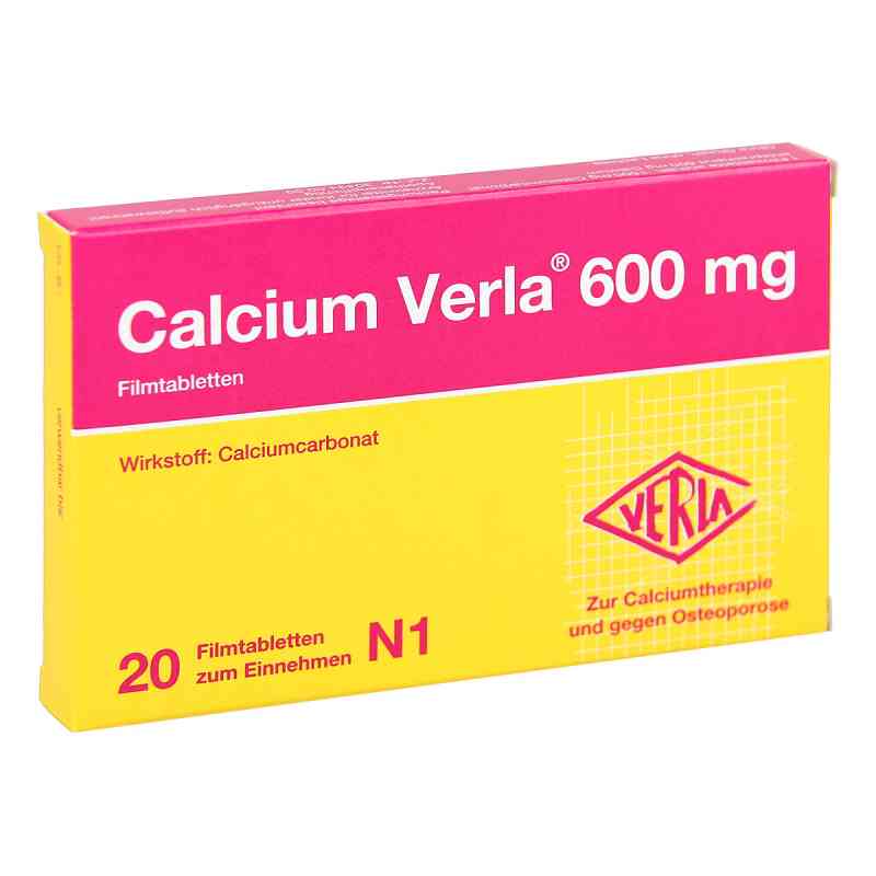 Calcium Verla 600mg 20 stk von Verla-Pharm Arzneimittel GmbH &  PZN 01397838