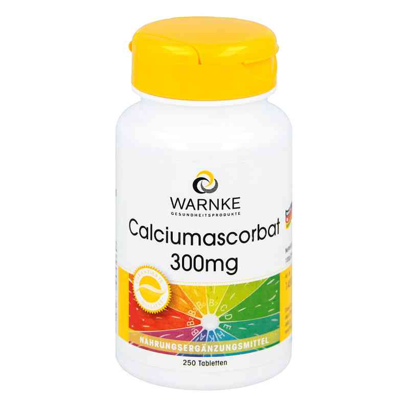 Calciumascorbat 300 mg Tabletten 250 stk von Warnke Vitalstoffe GmbH PZN 02530914
