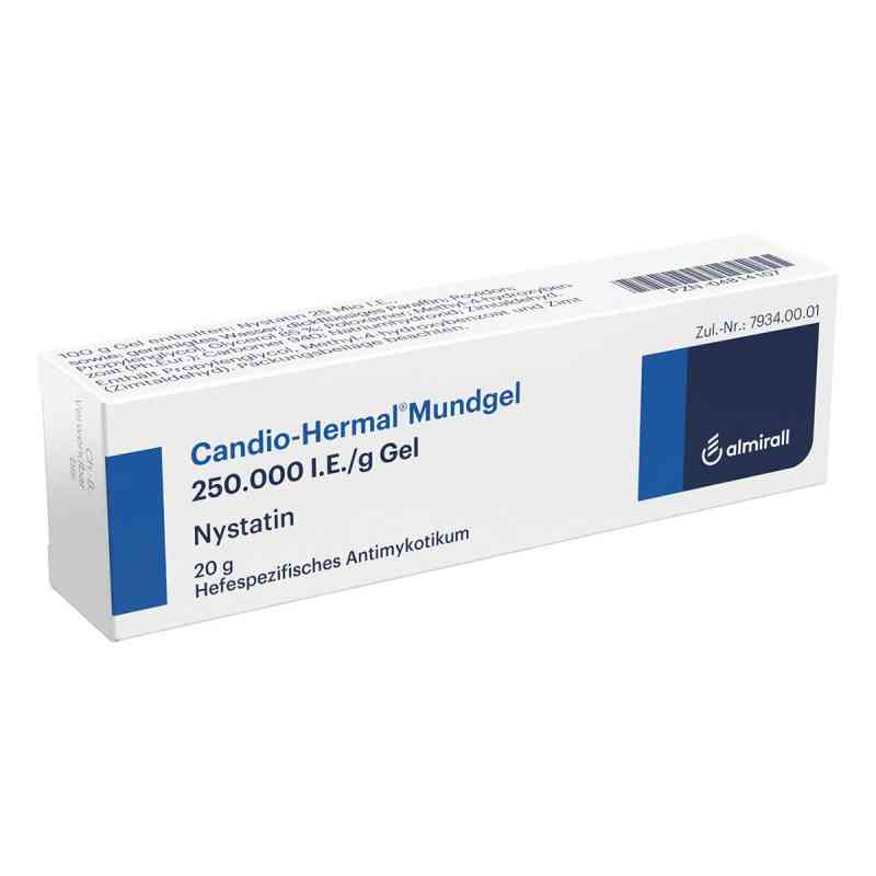 Candio-Hermal Mundgel 20 g von ALMIRALL HERMAL GmbH PZN 04814107