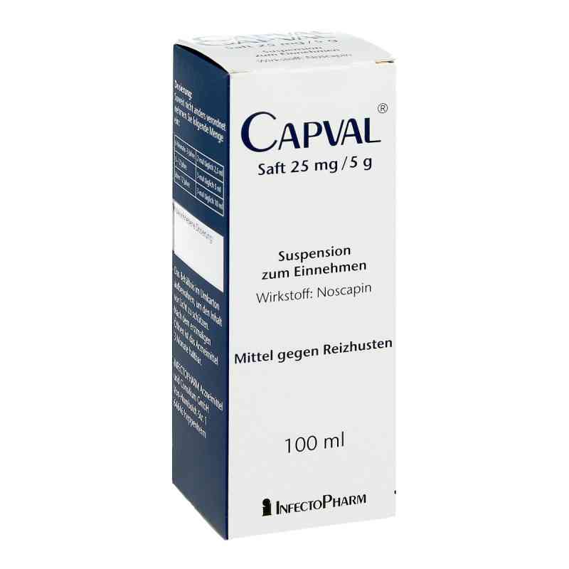 CAPVAL 25mg/5g 100 ml von INFECTOPHARM Arzn.u.Consilium Gm PZN 01672693