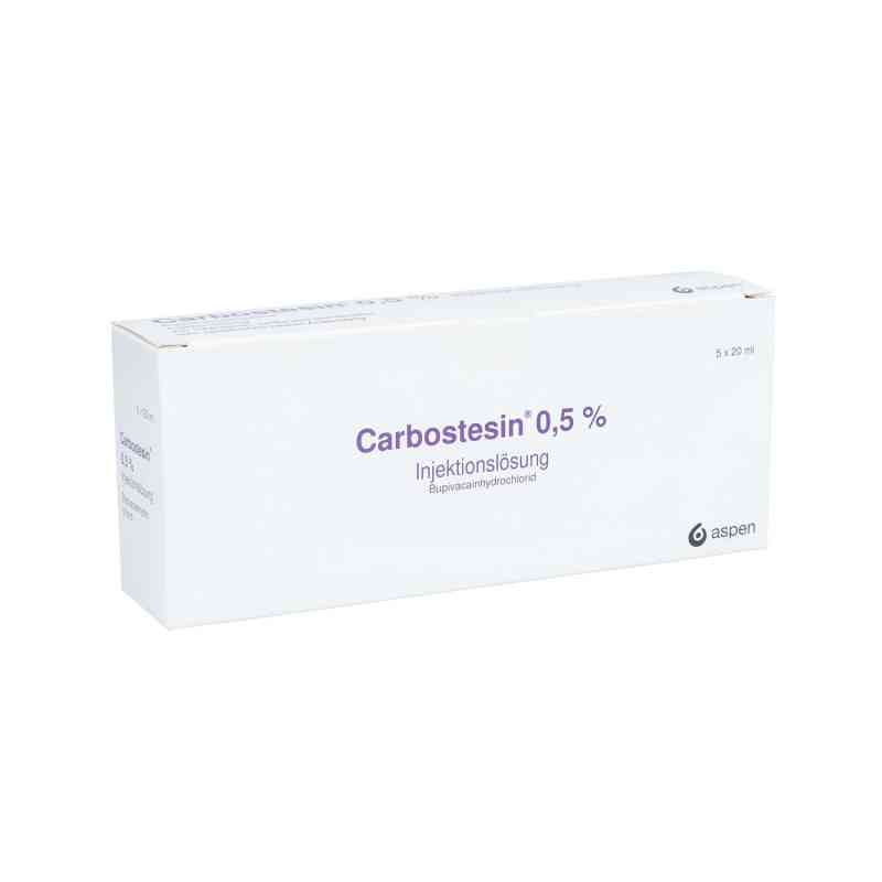 Carbostesin 0,50% Injektionslösung Flasche 5X20 ml von Aspen Germany GmbH PZN 01206749