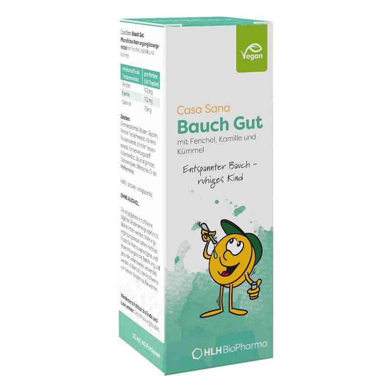 Casa Sana Bauch Gut Tropfen zum Einnehmen 30 ml von HLH BioPharma GmbH PZN 13358542