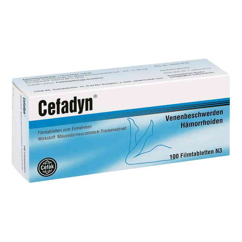 Cefadyn Filmtabletten 100 stk von Cefak KG PZN 00539176