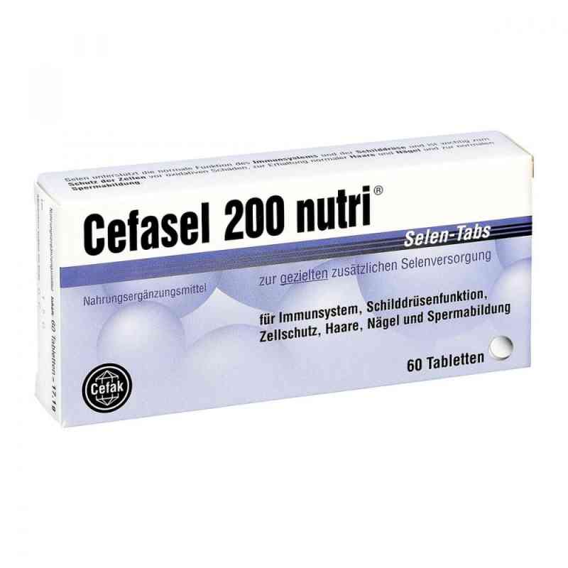 Cefasel 200 nutri Selen-tabs 60 stk von Cefak KG PZN 10549224