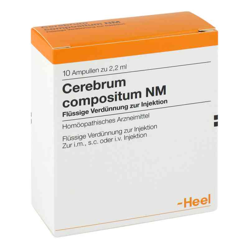 Cerebrum Compositum Nm Ampullen 10 stk von Biologische Heilmittel Heel GmbH PZN 01674841