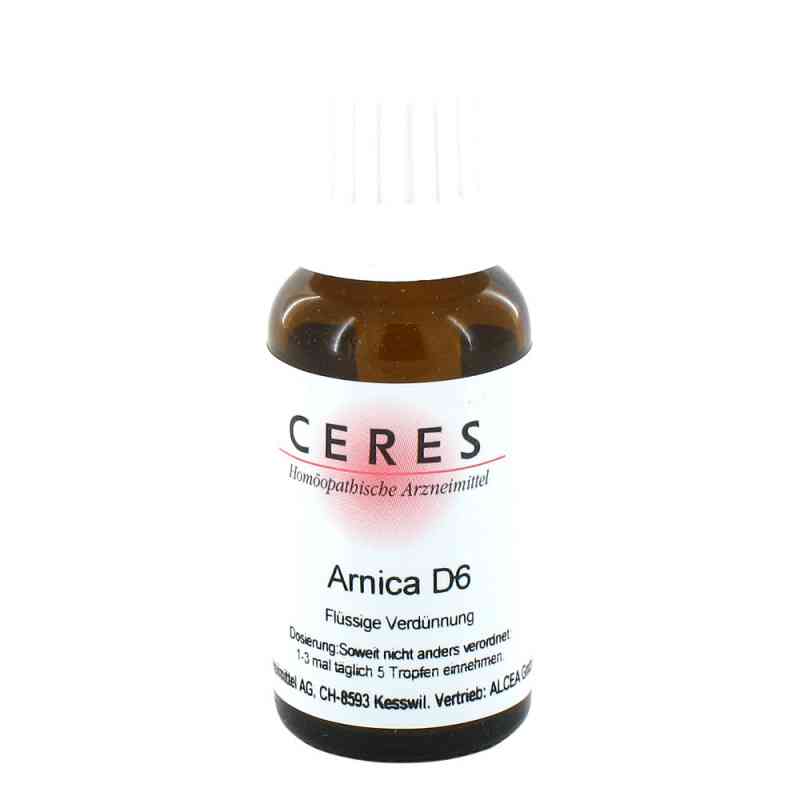 Ceres Arnica D6 Dilution 20 ml von CERES Heilmittel GmbH PZN 00703977