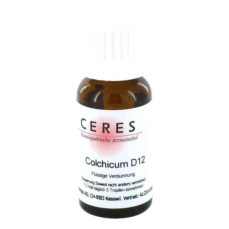 Ceres Colchicum D12 Dilution 20 ml von CERES Heilmittel GmbH PZN 01397844