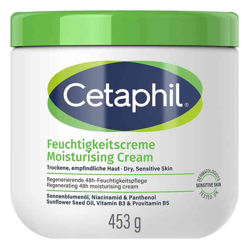 Cetaphil Feuchtigkeitscreme (453 g) 456 ml von Galderma Laboratorium GmbH PZN 01874014