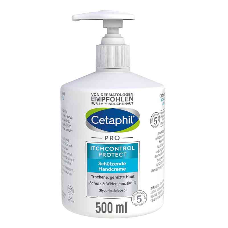 Cetaphil PRO ItchControl Protect Schützende Handcreme 500 ml von Galderma Laboratorium GmbH PZN 15316890