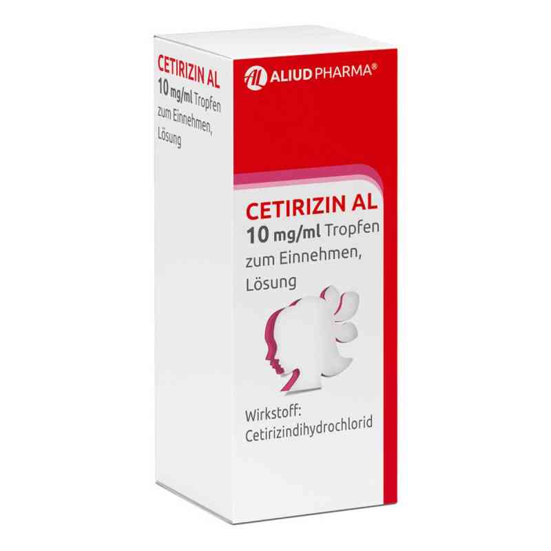 Cetirizin AL 10 mg/ml Tropfen bei Heuschnupfen 10 ml von ALIUD Pharma GmbH PZN 02756920