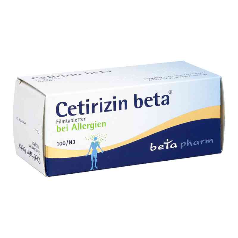 Cetirizin beta 100 stk von betapharm Arzneimittel GmbH PZN 02156893