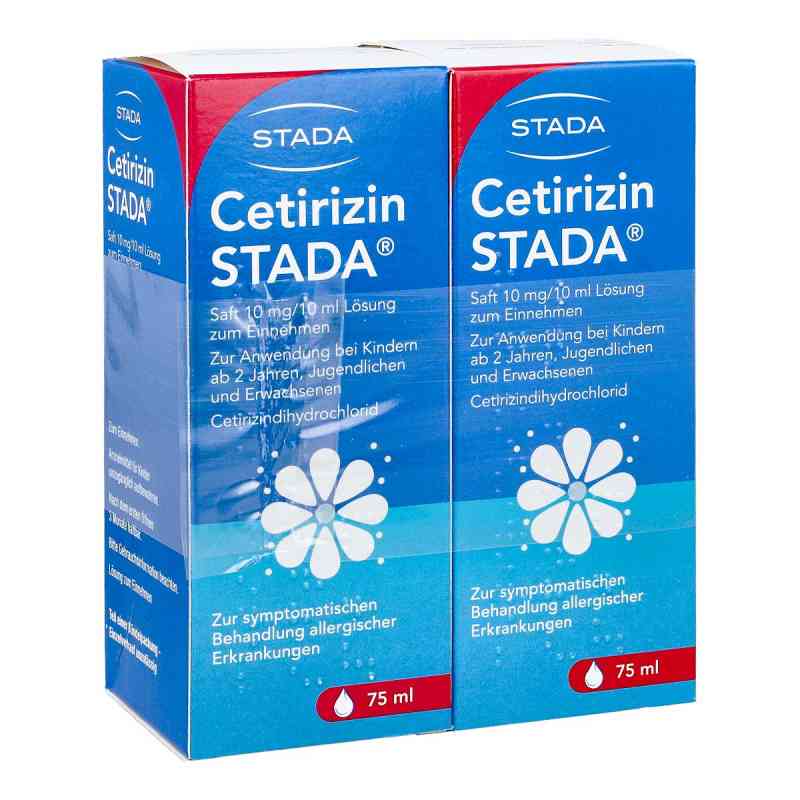 Cetirizin STADA Saft 10mg/10ml Lösung zum Einnehmen 150 ml von STADA Consumer Health Deutschland GmbH PZN 02418212