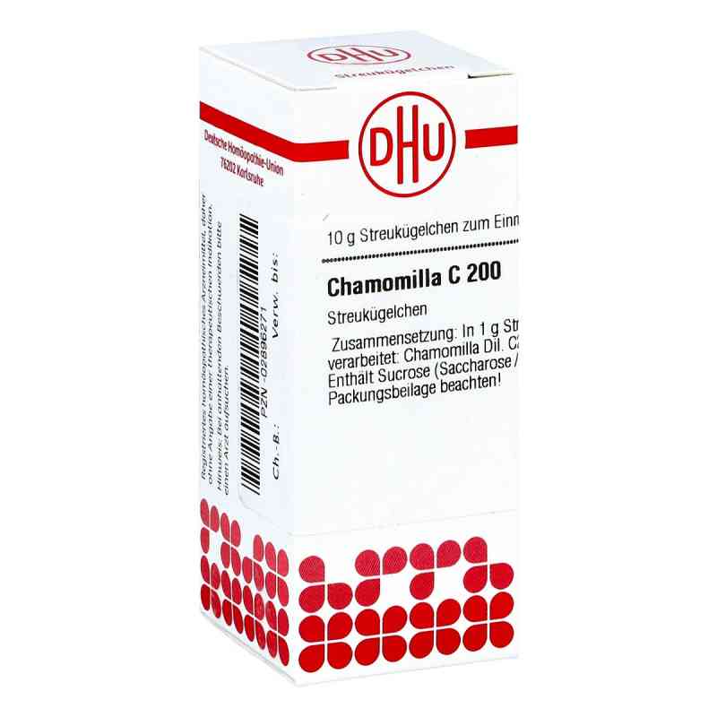 Chamomilla C 200 Globuli 10 g von DHU-Arzneimittel GmbH & Co. KG PZN 02896271