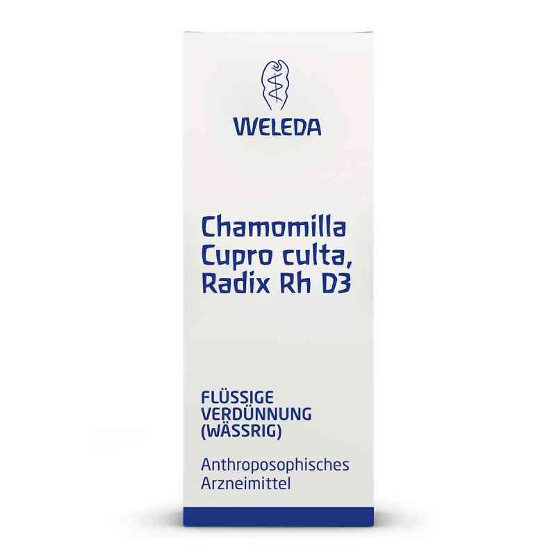 Chamomilla Cupro culta Radix Rh D3 Dilution 20 ml von WELEDA AG PZN 01630097