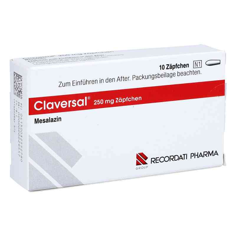 Claversal 250mg 10 stk von Recordati Pharma GmbH PZN 03255278