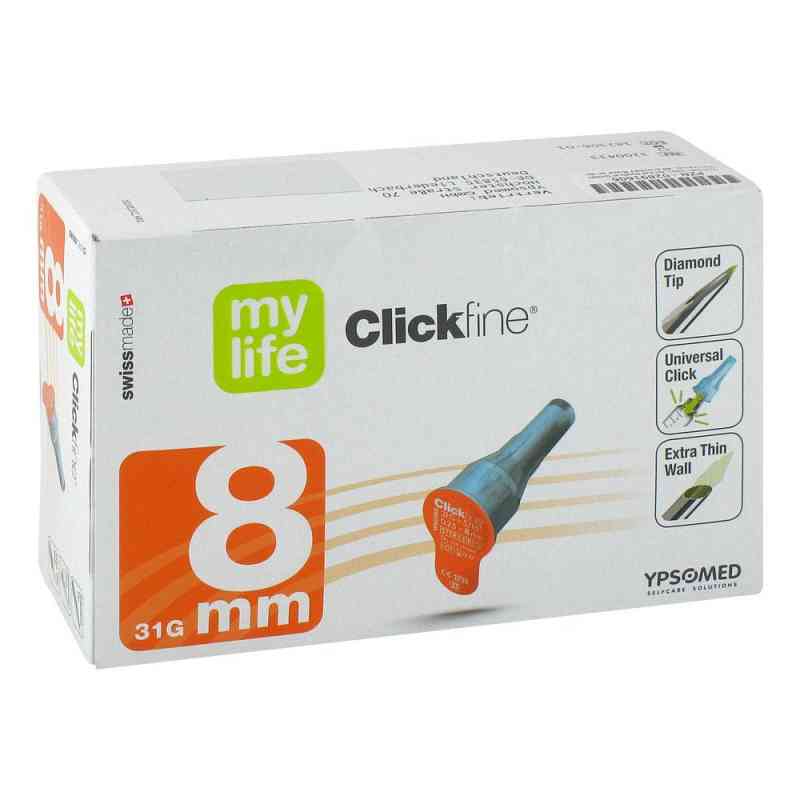Clickfine Universal 8 Kanülen 0,25x8 mm 100 stk von 1001 Artikel Medical GmbH PZN 02891606