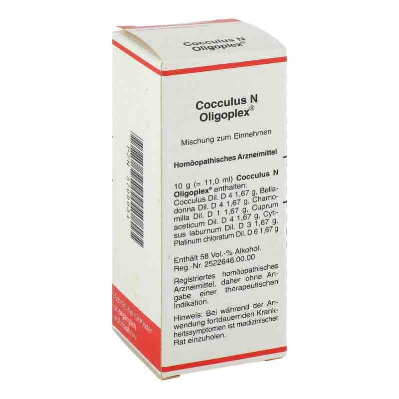 Cocculus N Oligoplex Liquidum 50 ml von Viatris Healthcare GmbH PZN 03709934