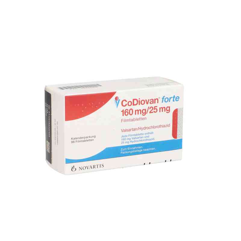 CoDiovan forte 160mg/25mg 98 stk von NOVARTIS Pharma GmbH PZN 02428966