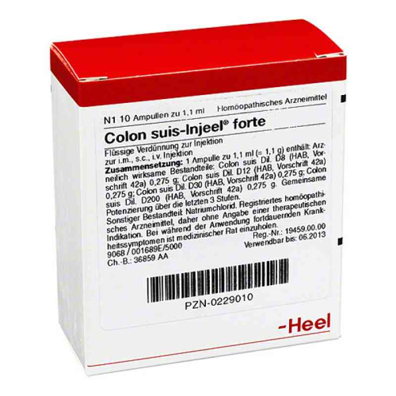 Colon Suis Injeel forte Ampullen 10 stk von Biologische Heilmittel Heel GmbH PZN 00229010