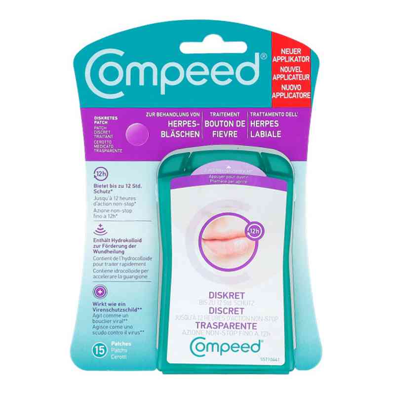 Compeed Herpesbläschen Patch 15 stk von Junek Europ-Vertrieb GmbH Zweigniederlassung PZN 09187879