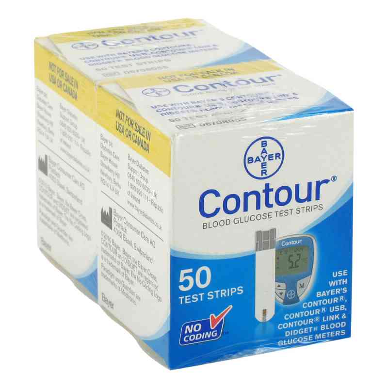 Contour Sensoren Teststreifen 100 stk von EurimPharm Arzneimittel GmbH PZN 06765991