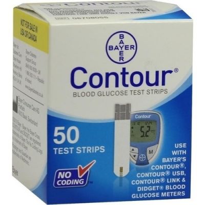 Contour Sensoren Teststreifen 50 stk von EMRA-MED Arzneimittel GmbH PZN 08880727