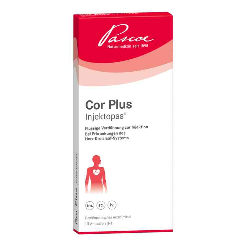 Cor Plus Injektopas Ampullen 10 stk von Pascoe pharmazeutische Präparate PZN 00771594