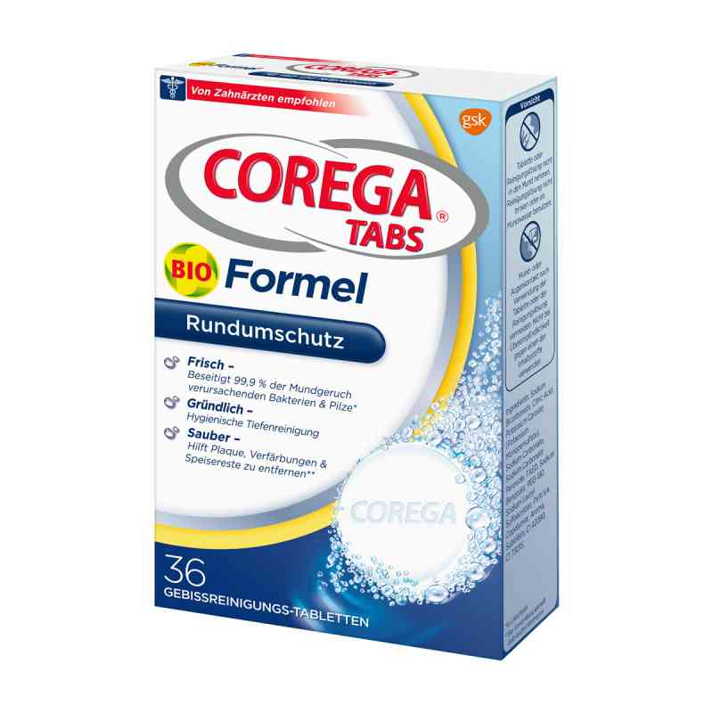 Corega Tabs Bioformel 36 stk von Haleon Germany GmbH PZN 11156320