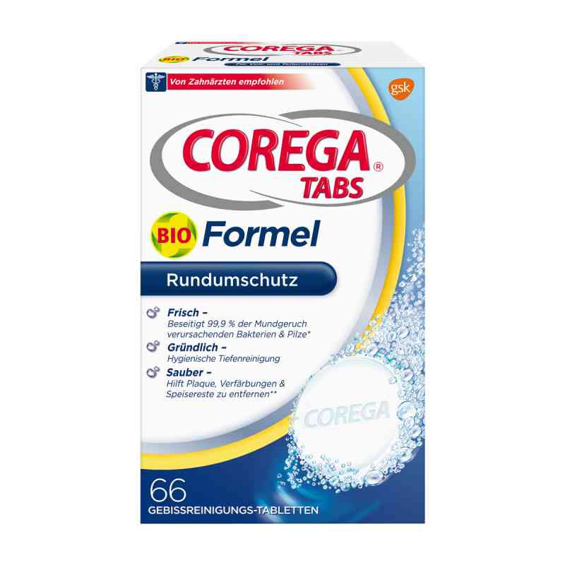 Corega Tabs Tabletten 66 stk von Haleon Germany GmbH PZN 02241535