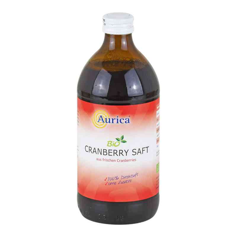 Cranberry 100% Direktsaft Bio 500 ml von AURICA Naturheilm.u.Naturwaren G PZN 05463058